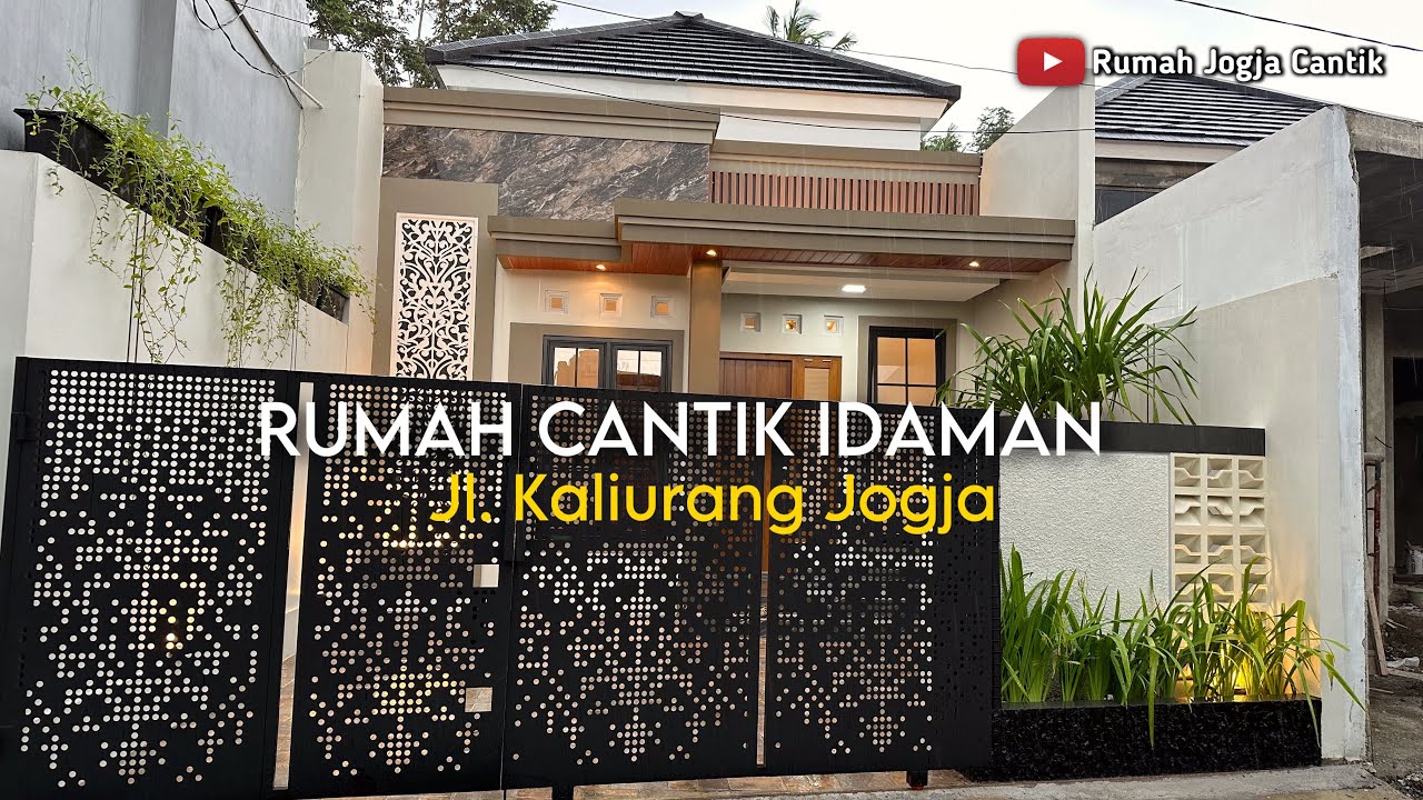 Rumah Jogja Cantik Idaman Banget Lokasi Jalan Kaliurang Km 13 Dekat Kampus UIi