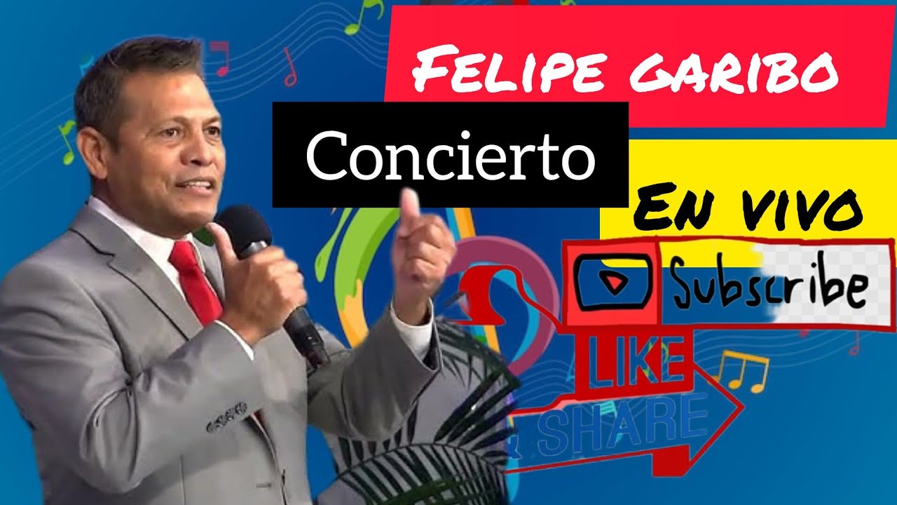 Concierto en vivo y testimonio Felipe Caribo