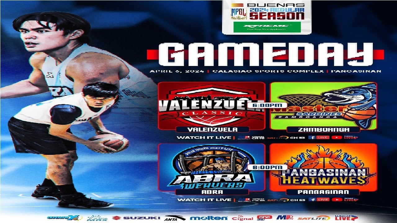 Abra Vs Pangasinan | April 6, 2024 | Full Highlights