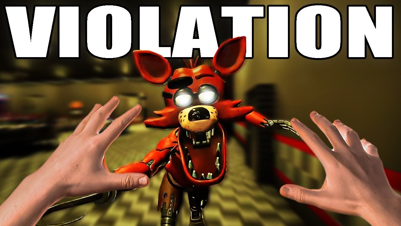 Foxy from FNAF DOOM VIOLATED US...