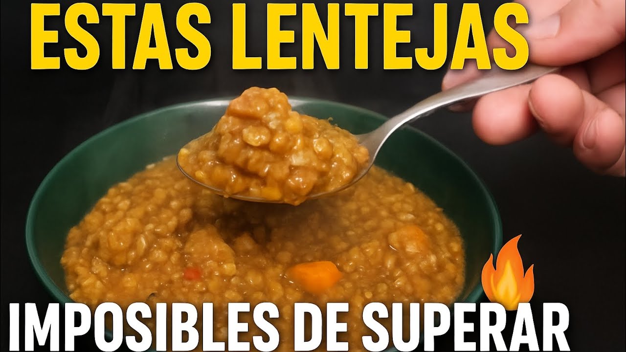 LAS LENTEJAS CON PANCETA MÁS BRUTALES QUE VERÁS HOY 🔥🍲 | Receta Casera PERFECTA