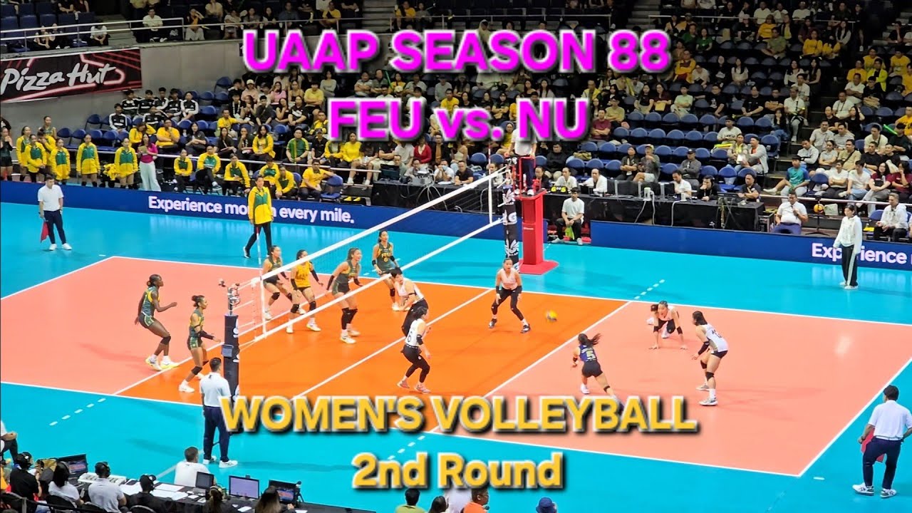 NU vs. FEU, Women's Volleyball, UAAP Season 88, 1st Round, February 21, 2026