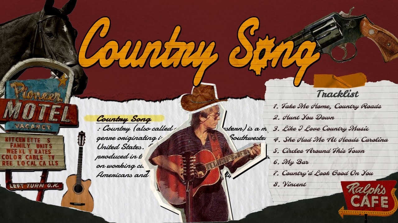 [Playlist] 향수를 느끼게 해줄 컨트리 송의 매력에 퐁당 컨트리 송 플레이리스트 / Country Songs Playlist