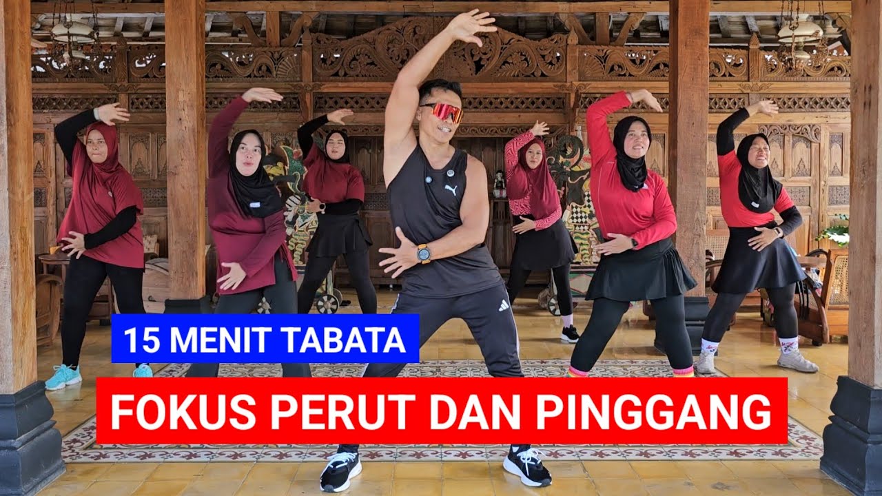 SENAM TABATA FOKUS PERUT BAWAH DAN PINGGANG