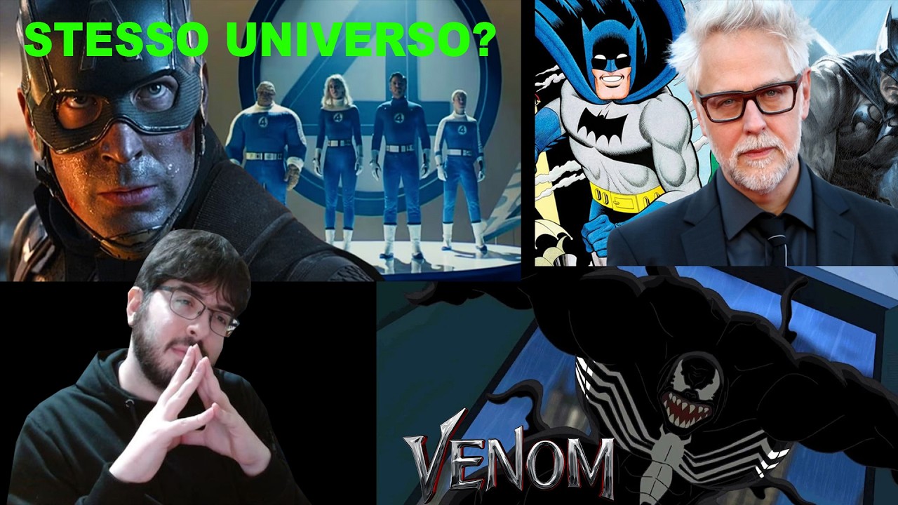 CHIACCHIERE NERD - AVENGERS DOOMSDAY: CAP nel MONDO dei F4 | JAMES GUNN SMENTISCE RUMOR | FILM VENOM