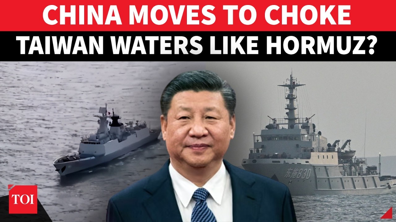 &lsquo;HORMUZ-STYLE&hellip;&rsquo;: China Launches Special Maritime Op. Near Taiwan; US Ally Panics Over Blockade Fears