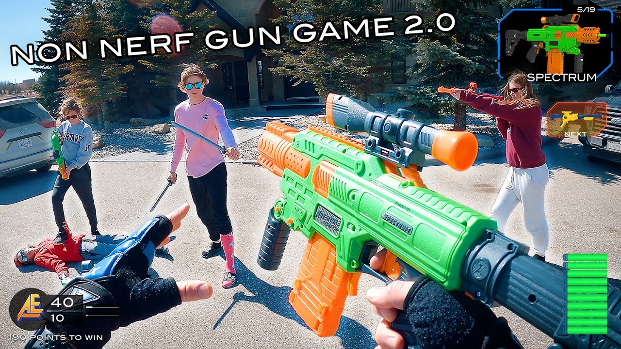 ИГРА С ОРУЖИЕМ NERF | ИЗДАНИЕ НЕ NERF 2.0 (Шутер от первого лица!)