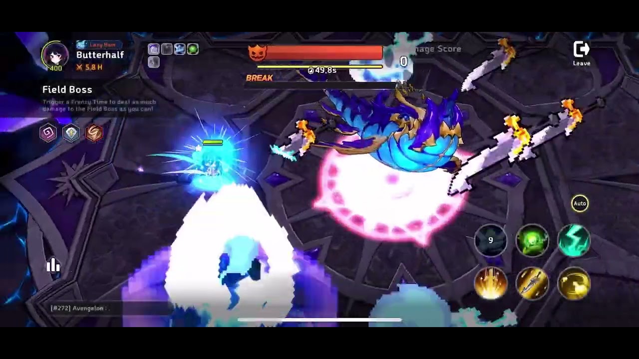 Field boss fight! Soul Strike