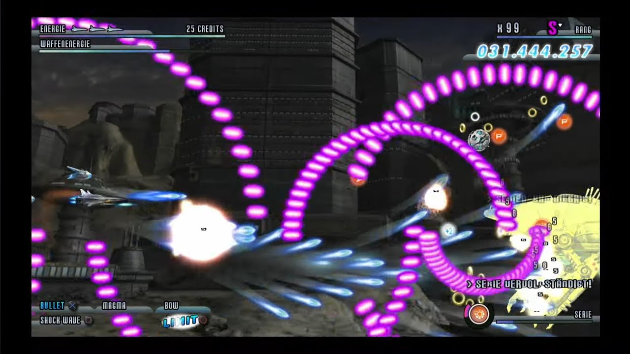 Söldner-X 2: Final Prototype, Mexxus II, hardest diff. Massive Attack, Longplay, p. 115.243.465, PS4