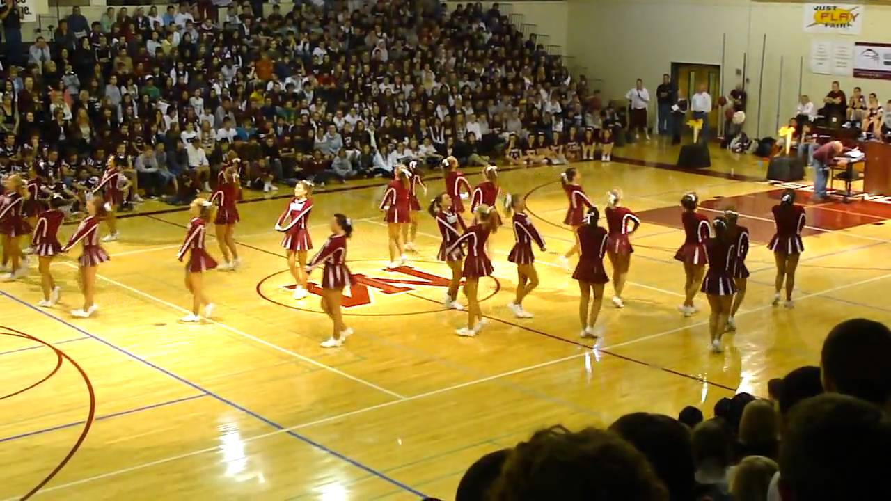 MIHS Drill Team Homecoming Assembly 10/08/09