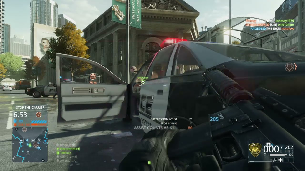Battlefield Hardline 2021 - LAPD SWAT Hollywood Bank Shootout