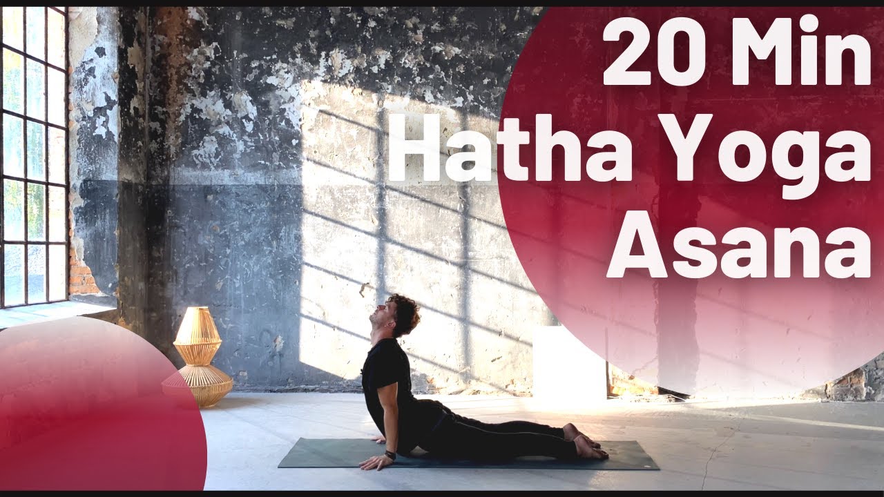 20 min HATHA YOGA for Beginners - Traditional Yoga Asana Practice | Maha Yoga | SolarPower Europe