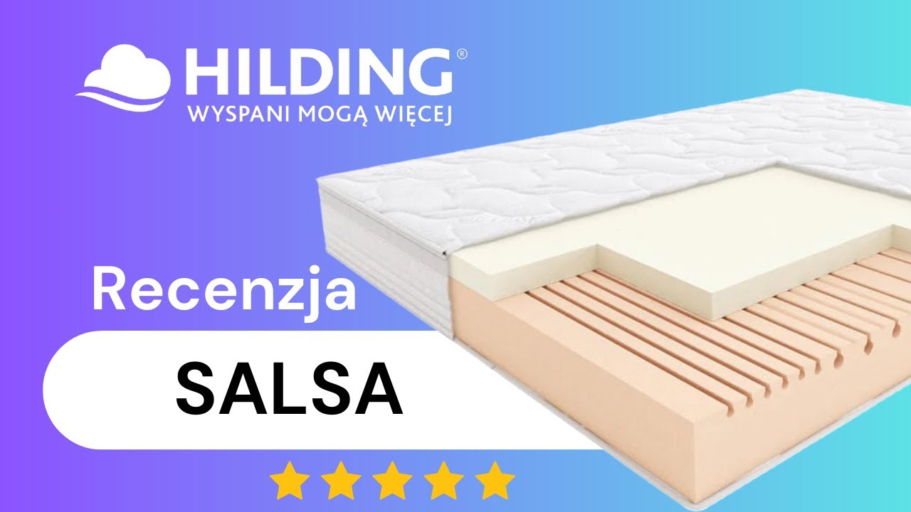 Recenzja materaca Salsa Hilding | Zaczarowana Sypialnia