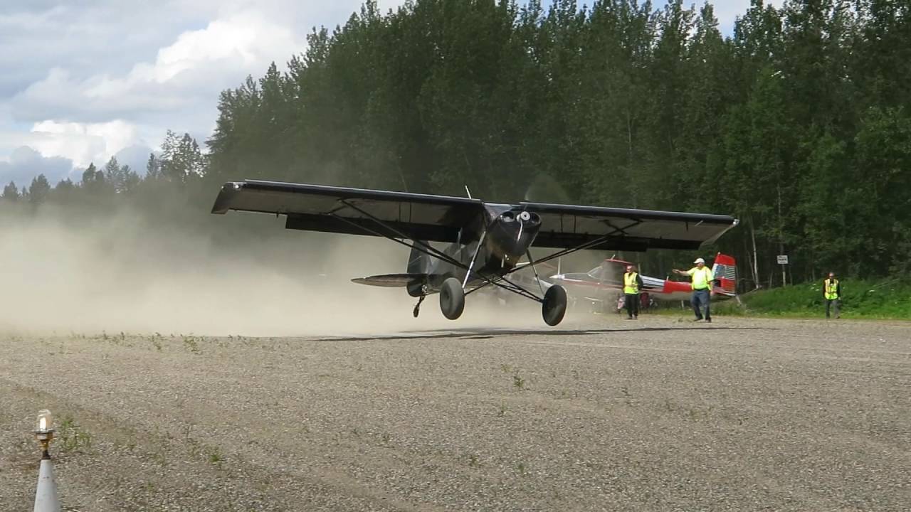 Bobby Breeden at the Skwentna STOL comp
