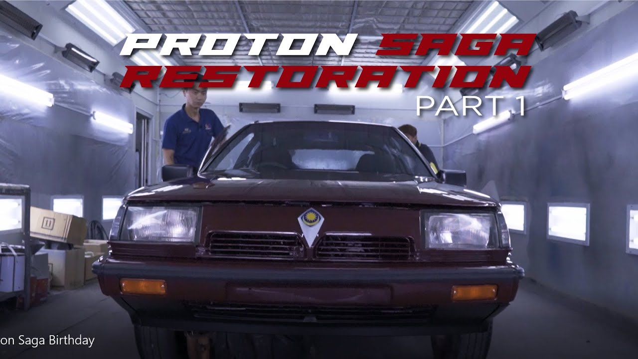 RESTORATION  🔥🔥 PROTON SAGA EPISOD 1 Kereta tersadai lebih setahun, apa nak buat ??