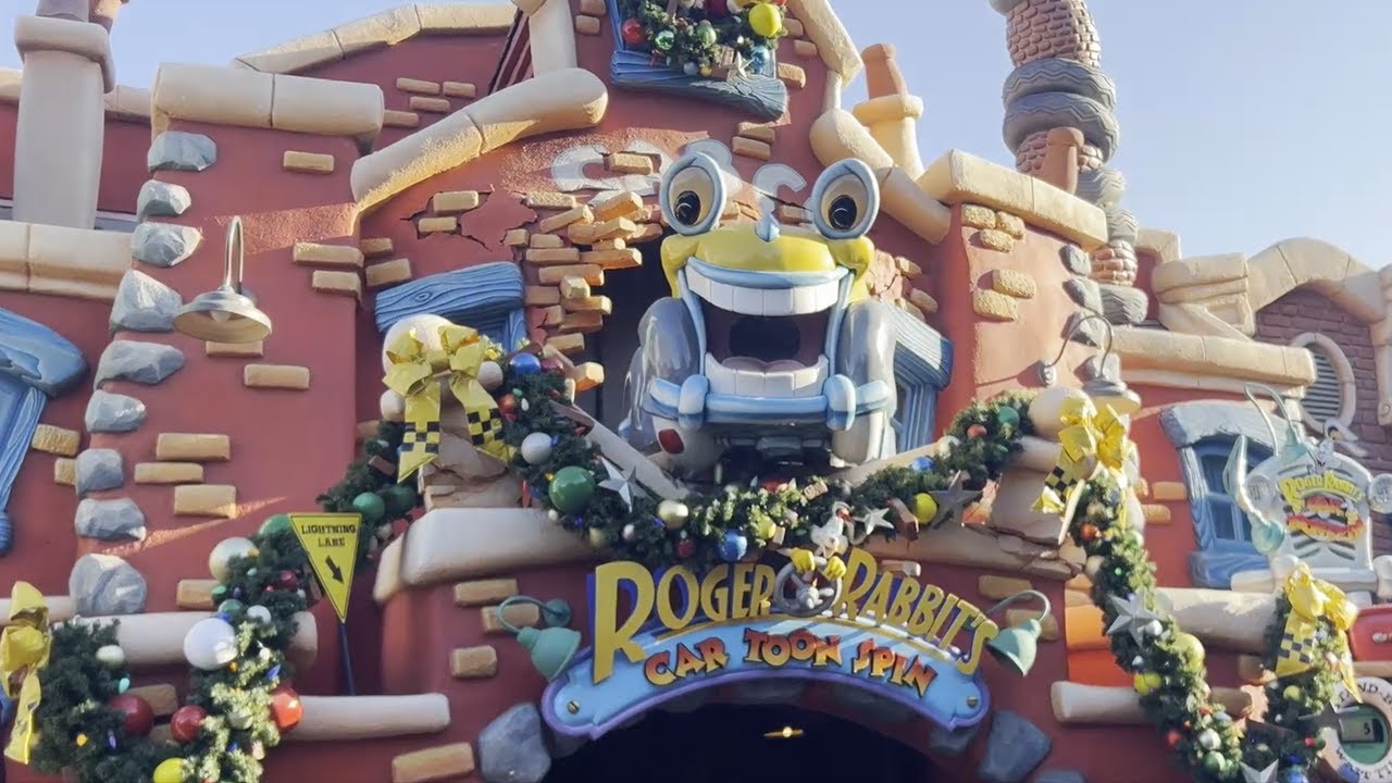 [POV] Roger Rabbit's Car Toon Spin - Disneyland