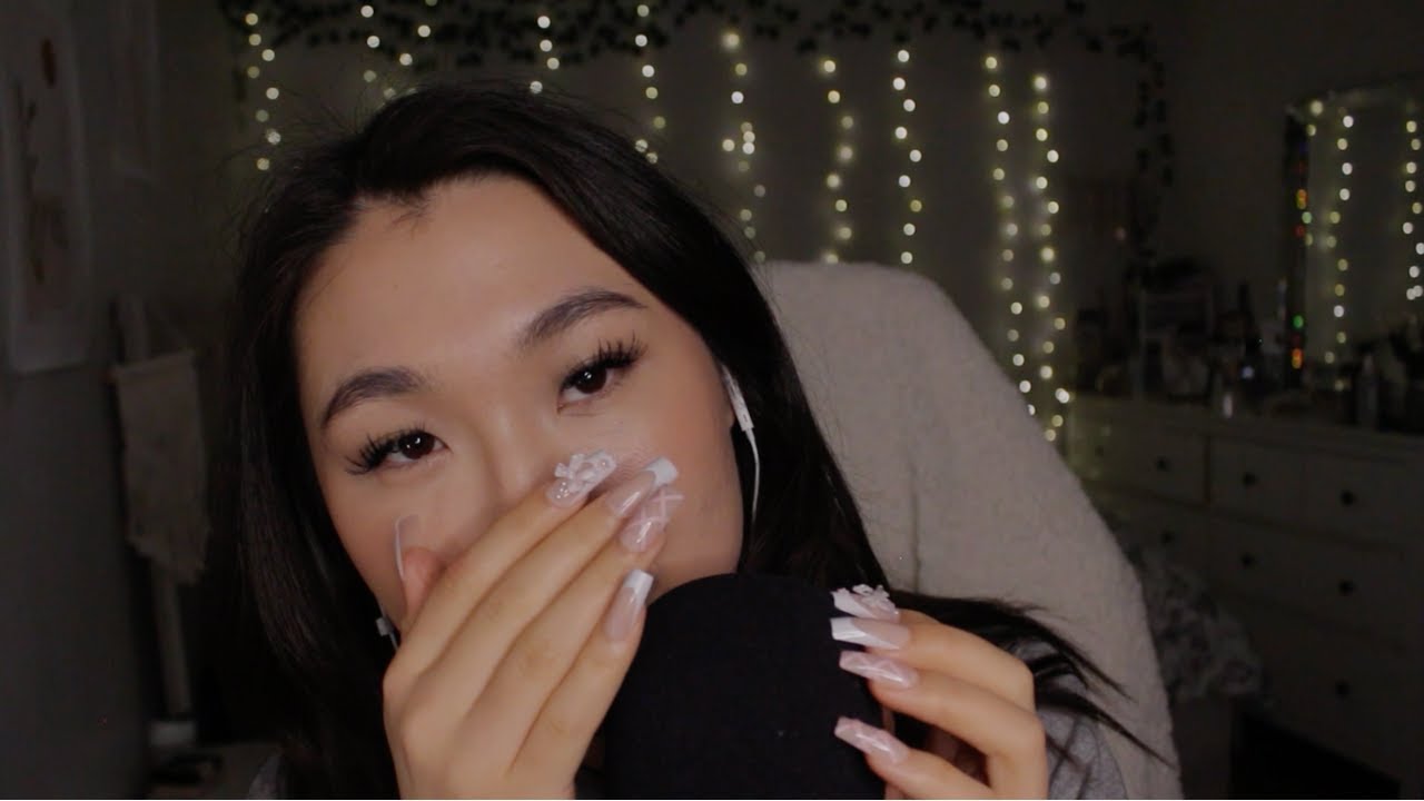 ASMR | Deep in Your Ear Mic-Scratching with Inaudible Whispers 😴🌧️ (Rain Sounds start at 6mins)
