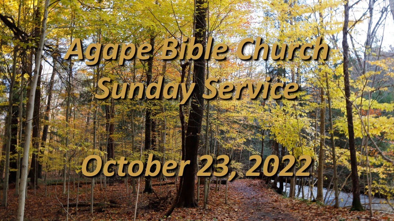 Why We're Here - Agape Sunday Service: 10/23/2022