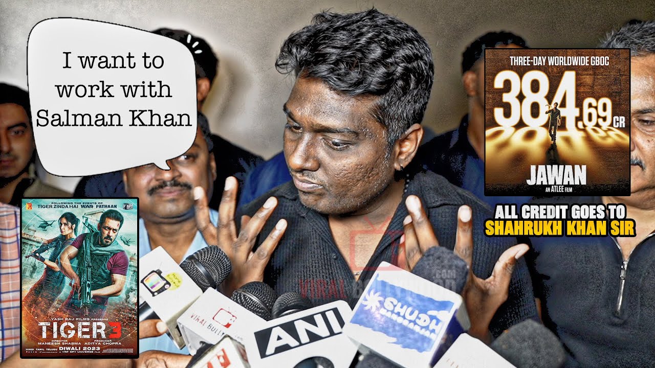 Jawan Director Atlee Kumar FIRST INTERVIEW after Record Breaking Collection | Salman Khan, Shahrukh