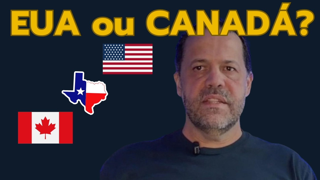 IMIGRAR LEGAL para EUA ou CANADÁ Opções REAIS PARA BRASILEIROS
