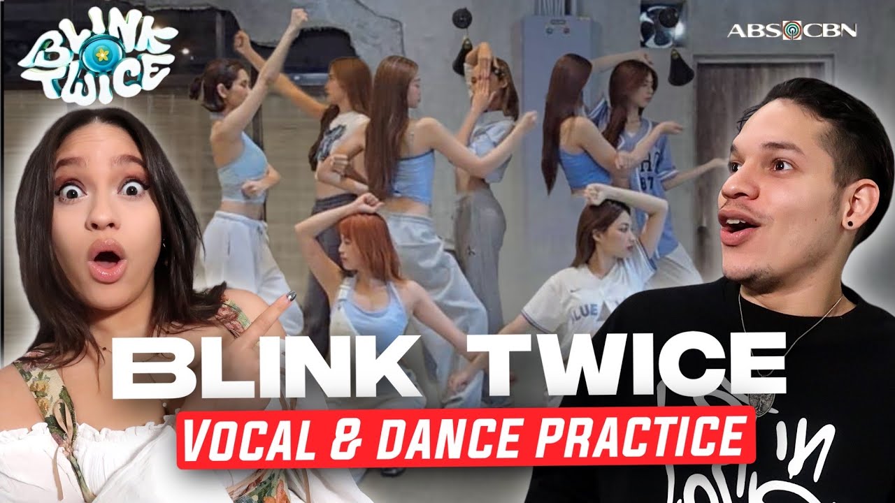 This is WHY Filipino POP is SUPERIOR right now... Latinos react to BINI Blink Twice - Vocal Practice