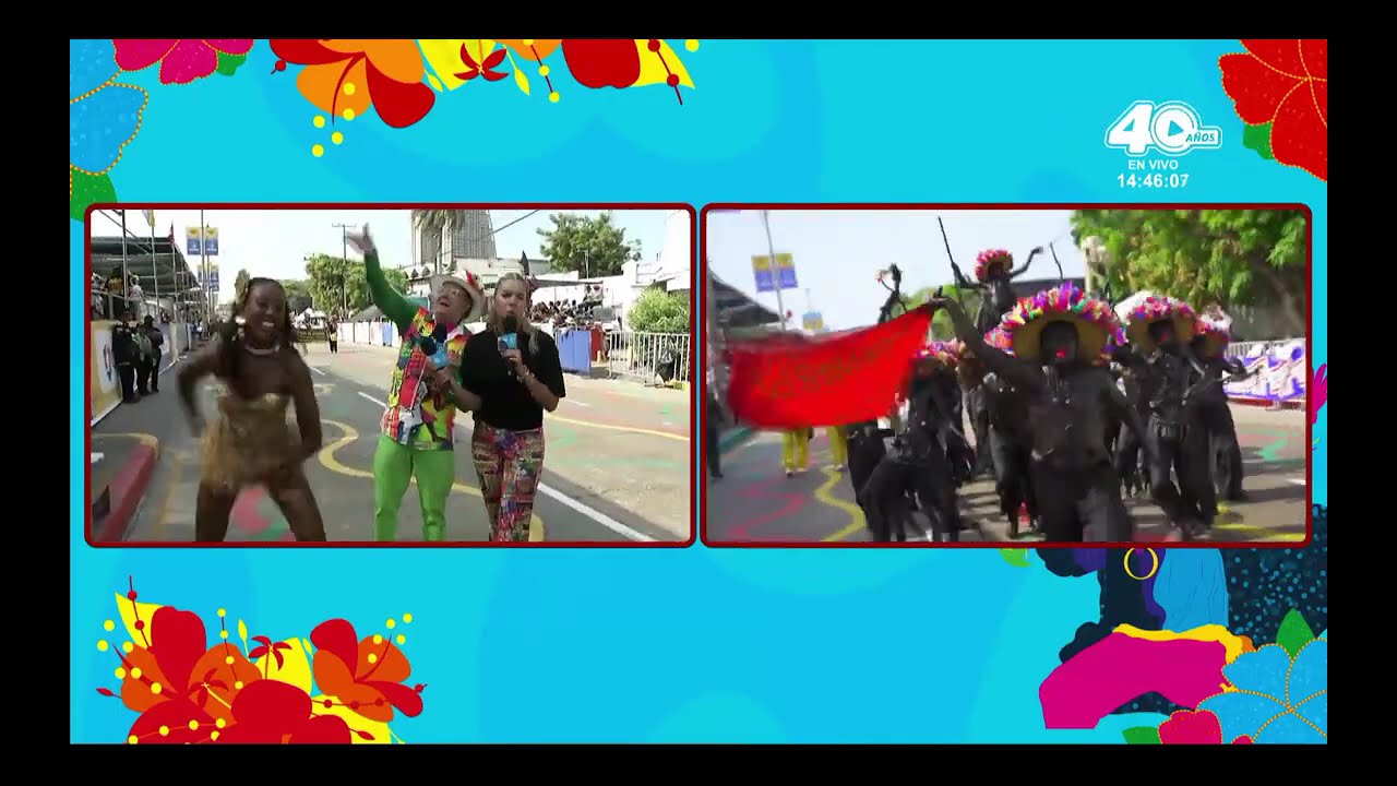 Fragmento de la Danza de Son de Negro en la gran parada de tradición 2026