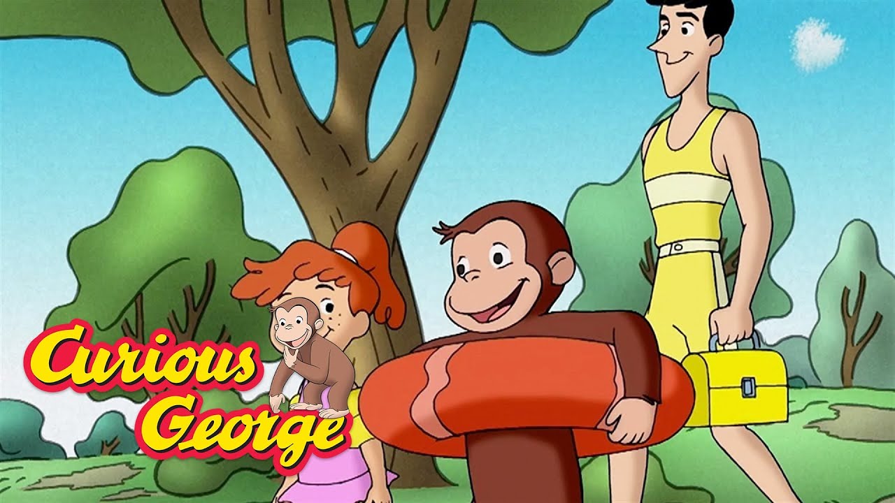 Summer Holidays 🐵 Curious George 🐵 Kids Cartoon 🐵 Kids Movies