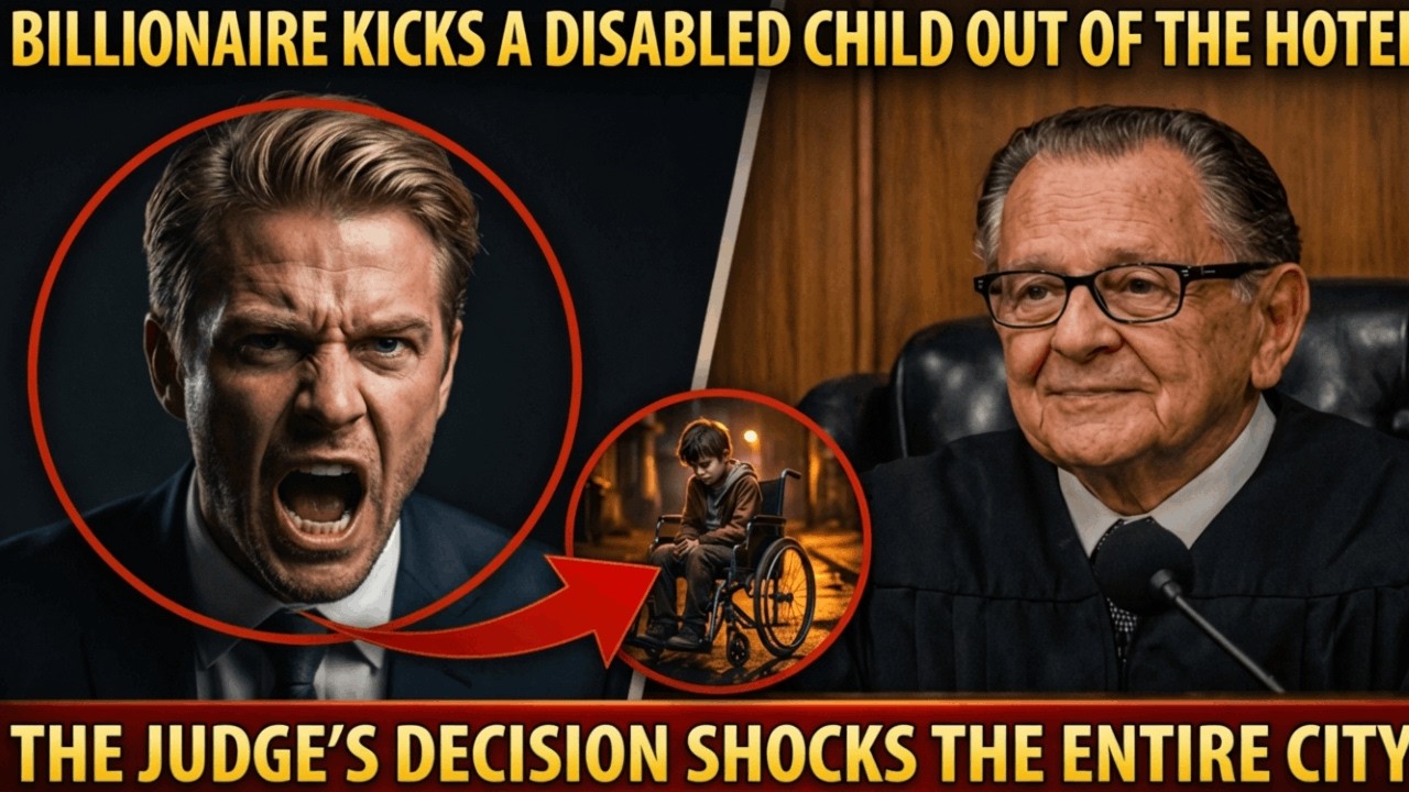 Shocking: Billionaire Kicks Out a Disabled Boy – The Case’s Ending Brings the City to Tears