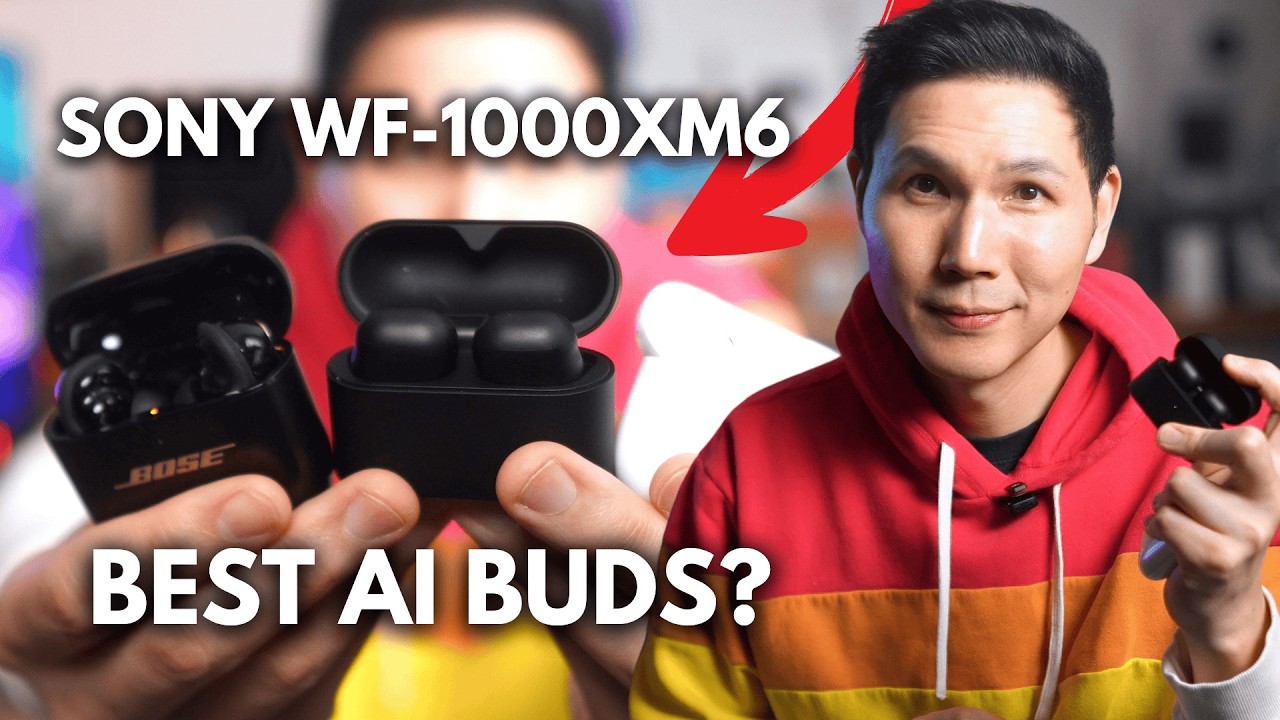 Обзор наушников Sony WF-1000XM6 — лучшие наушники для работы с искусственным интеллектом.