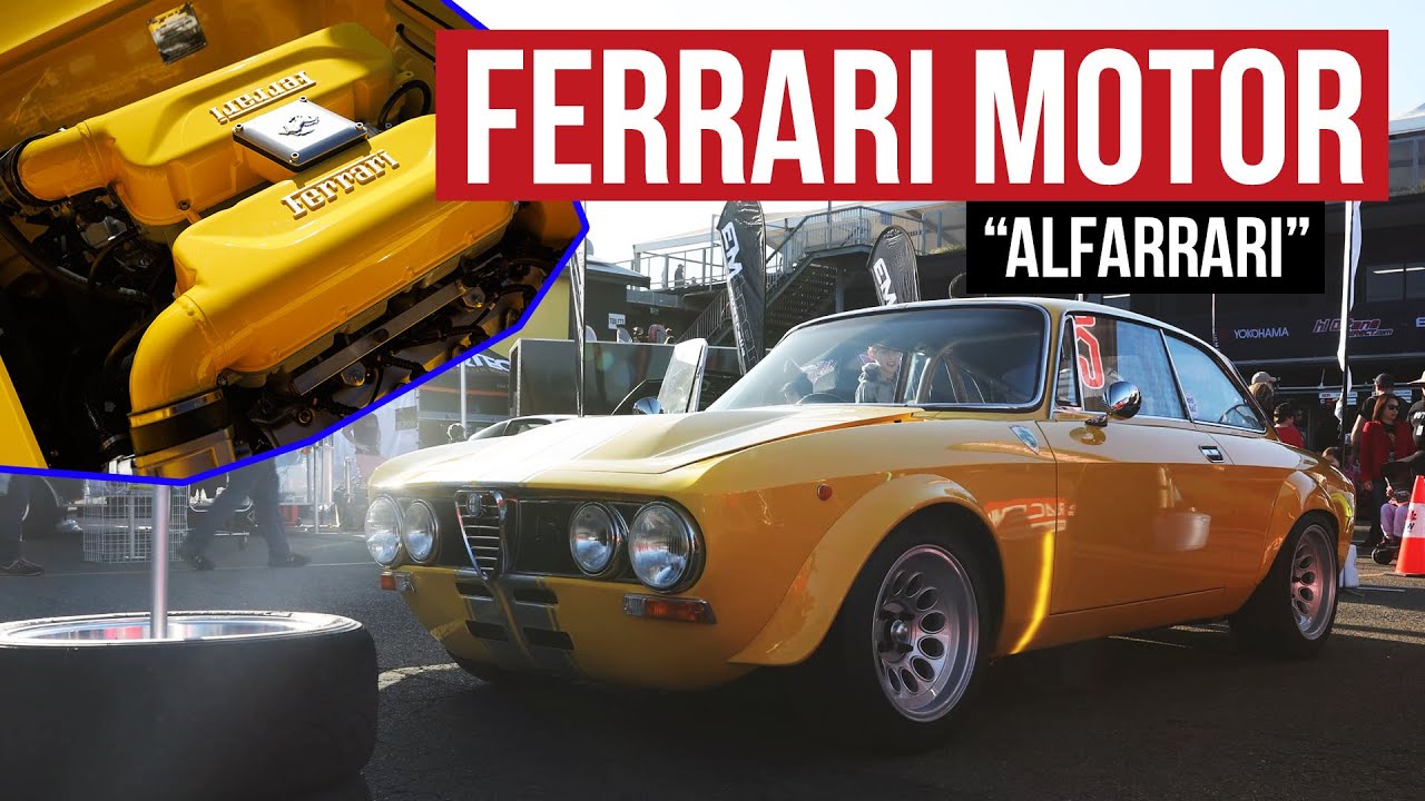 Alfa Romeo 105 с двигателем Ferrari 360, получивший название «Альфарари»
