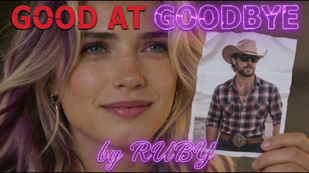 Good at Goodbye by Ruby (Official Lyric Video) | Emotional Country Pop&nbsp;(Classic, straightforward)
