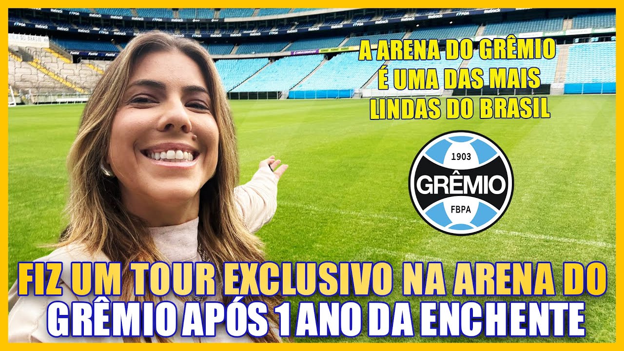 INACREDITÁVEL! VEJA COMO ESTÁ A ARENA DO GRÊMIO APÓS 1 ANO DAS ENCHENTES