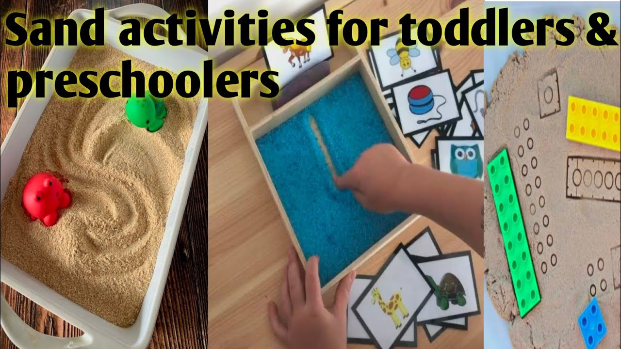 25 Fun Sand Activities for Toddlers & Preschoolers