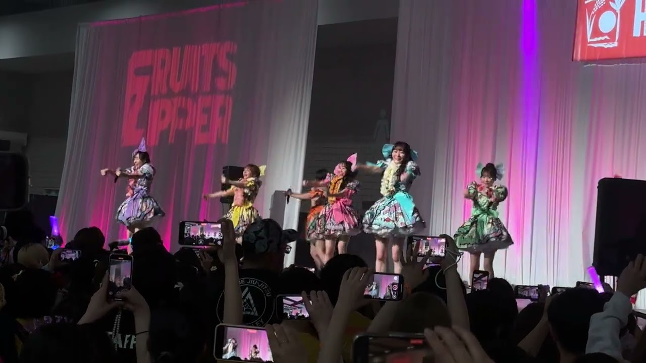 FRUITS ZIPPER スペシャルステージ ホノルル・レインボー駅伝前夜祭 in ハワイコンベンションセンター on 20250308