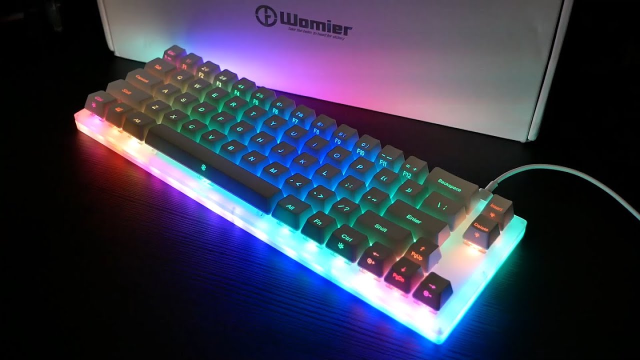 Unboxing - Womier/GamaKay K66 ||The Most INSANE RGB Keyboard EVER!