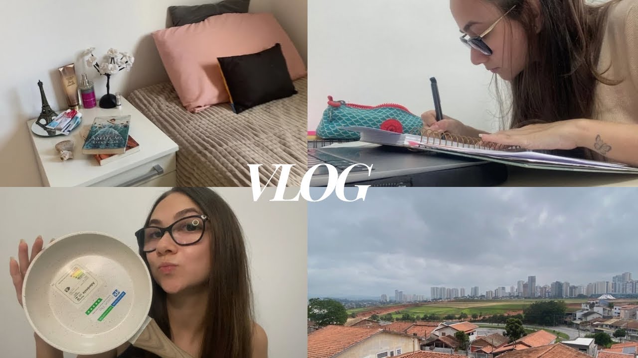 VLOG | Organização da rotina, recebidos pagos e muita chuva 