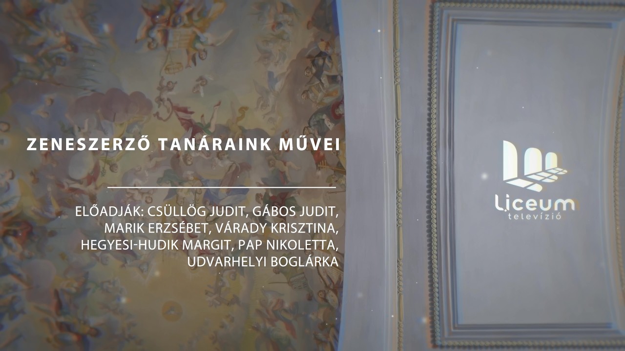 Mini koncertek - Zeneszerző tanáraink művei