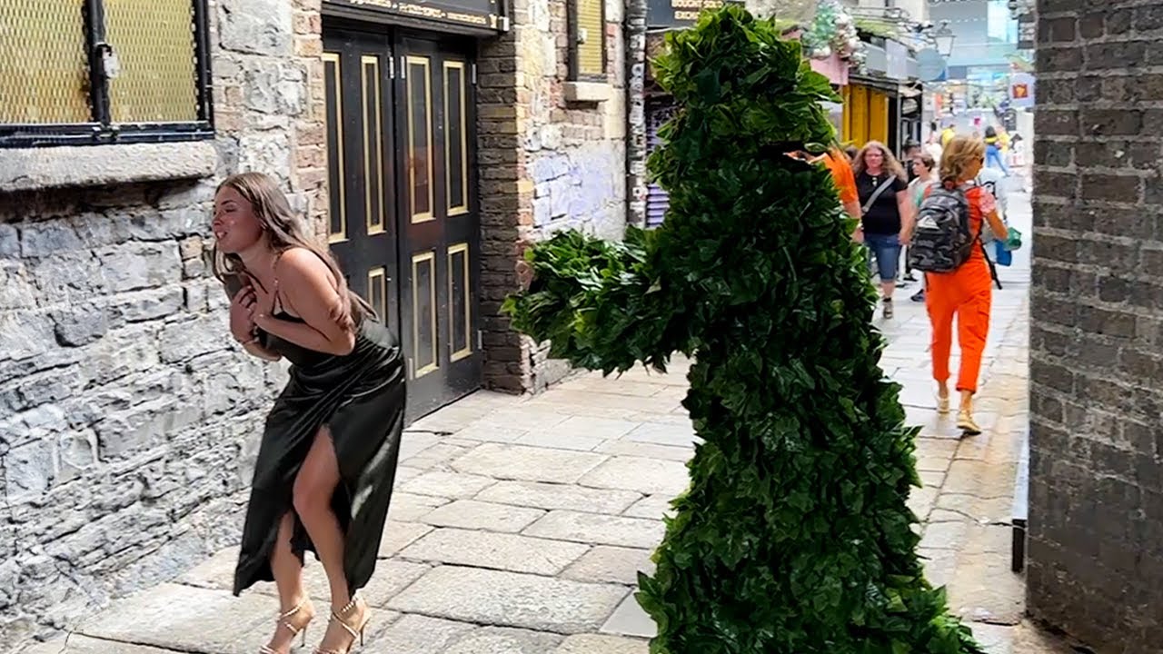 Do you think She liked that ? Bushman Prank