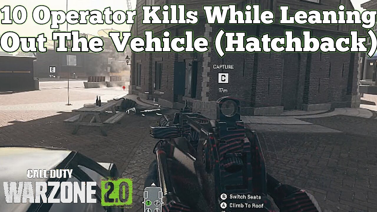 How To Get 10 Operator Kills While Leaning Out Of The Vehicle (Hatchback Vehicle Challenge)