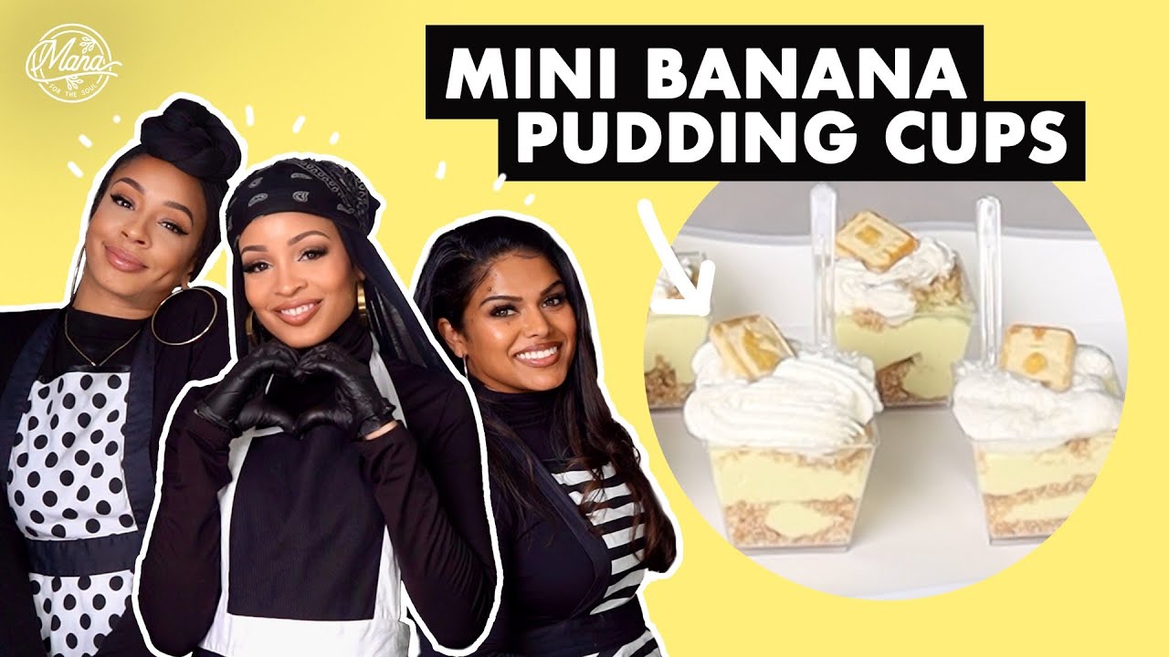 How to make Mini Banana Pudding Cups