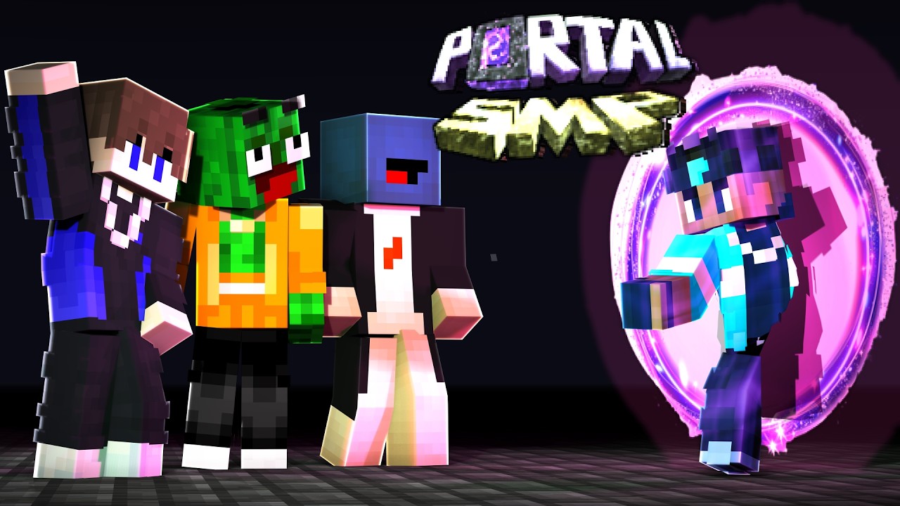 PORTALSMP SERVER von TRIDAN, DANERGY & SCHMOCKYYY testen! (ab 11 UHR auf TWITCH)