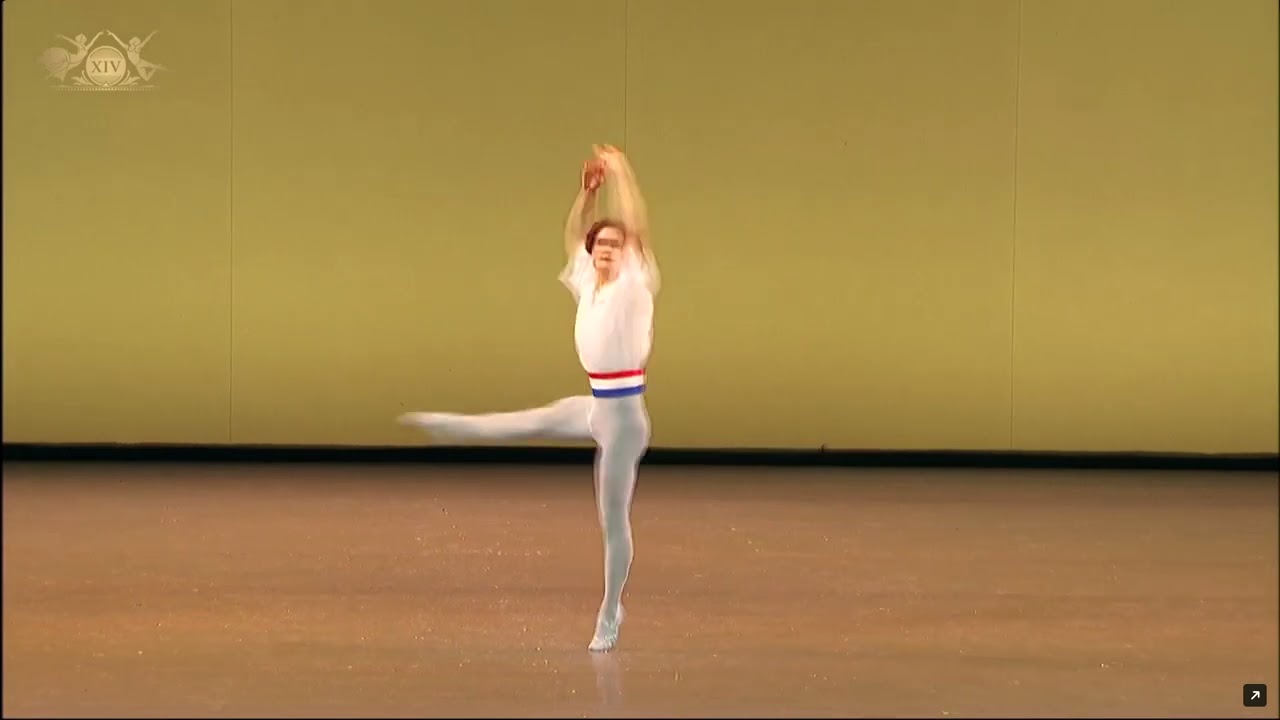 Dmitry Uksusnikov (Russia) - Flames of Paris Variation | Moscow Ballet Competition, Senior Round 3