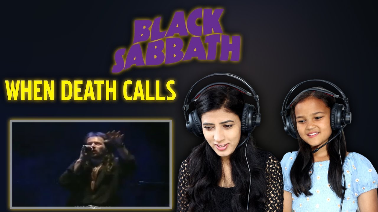 MY SISTER REACTS TO BLACK SABBATH FOR THE FIRST TIME | WHEN DEATH CALLS REACTION | TONY MARTIN