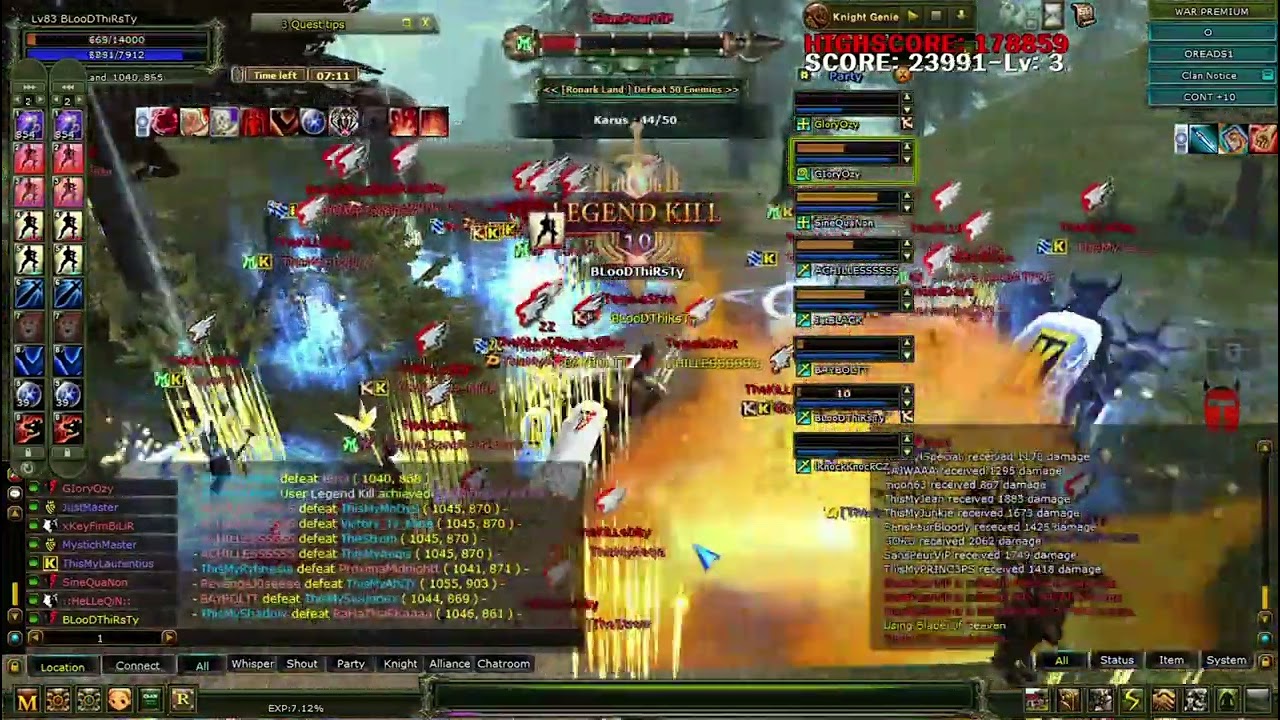 Knight Online Oreads Pk 2024 Part 1 Tequila Shot Clan
