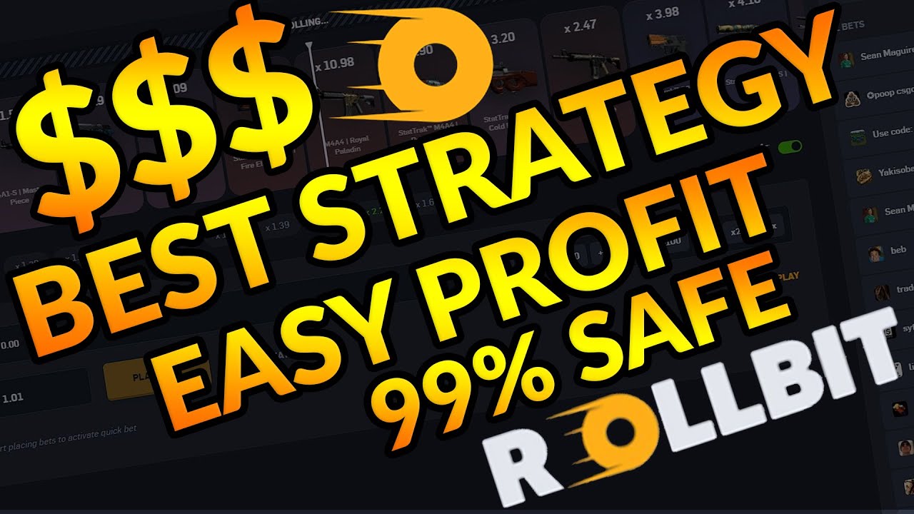 BEST STRATEGY ON CS GO ROLLBIT 99% SAFE | EASY PROFIT! [GIVEAWAY]