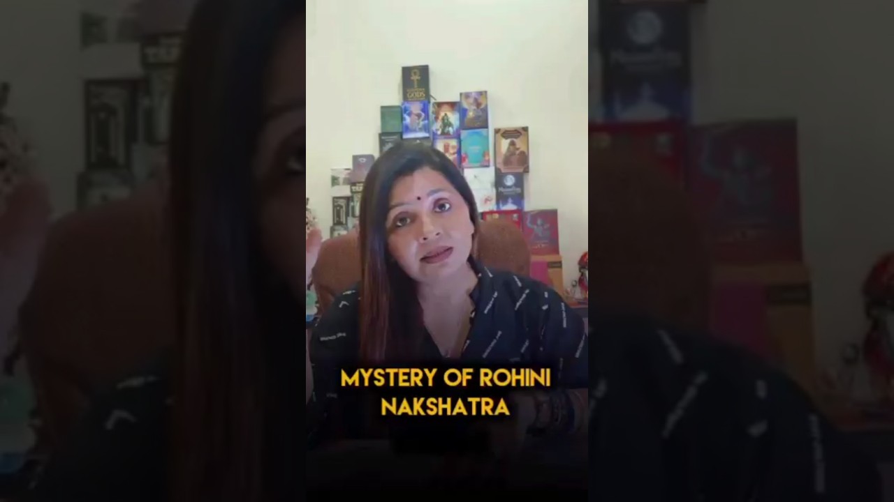 Mystery Of Rohini Nakshatra  #astrology #vedicastrology #nakshatra #shorts #rohini #tarot #zodiac