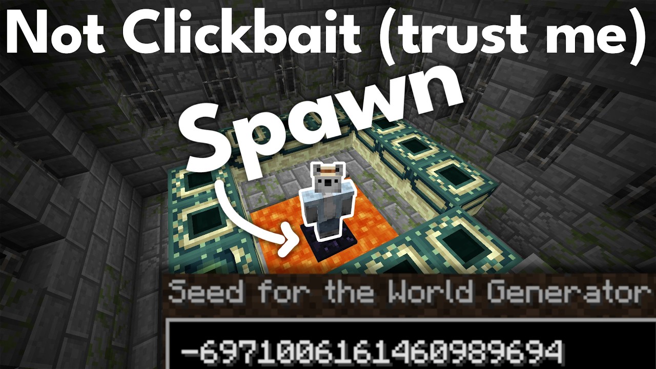Beating Minecraft without Moving AT ALL