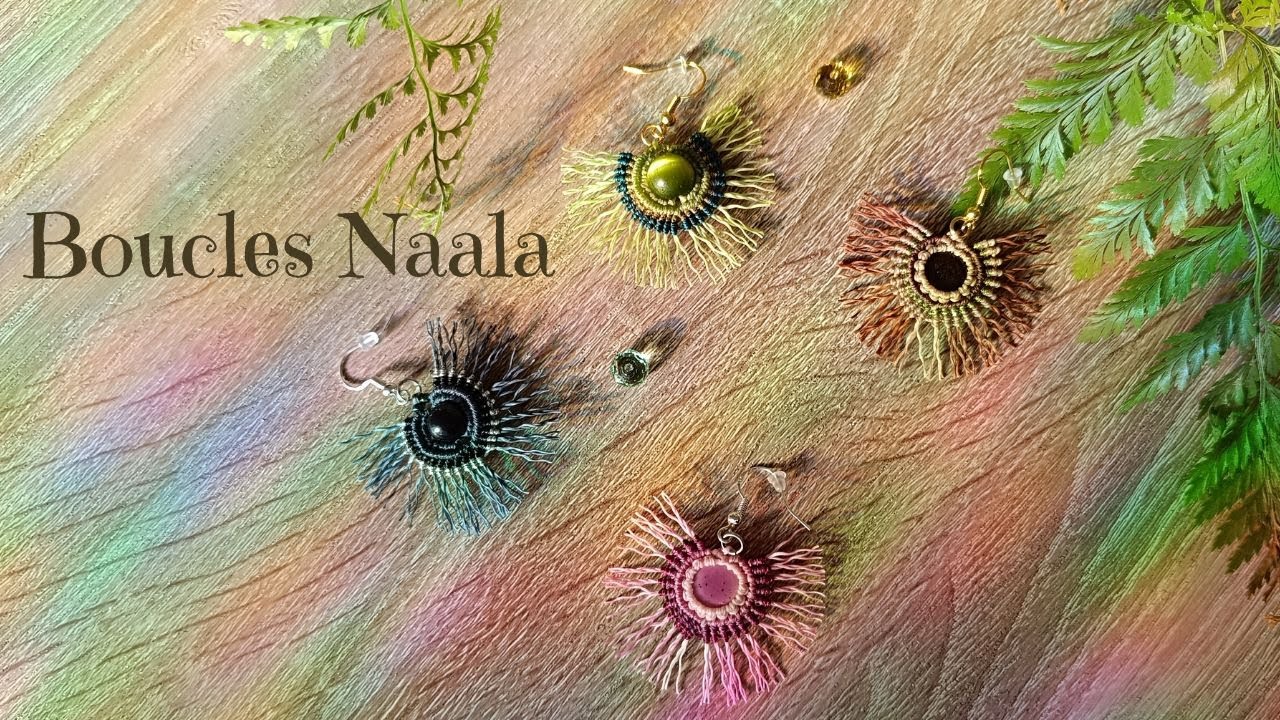 Tuto Micromacramé rapide: Boucles d’Oreilles Naala 🌿 Deux Styles, Une Technique