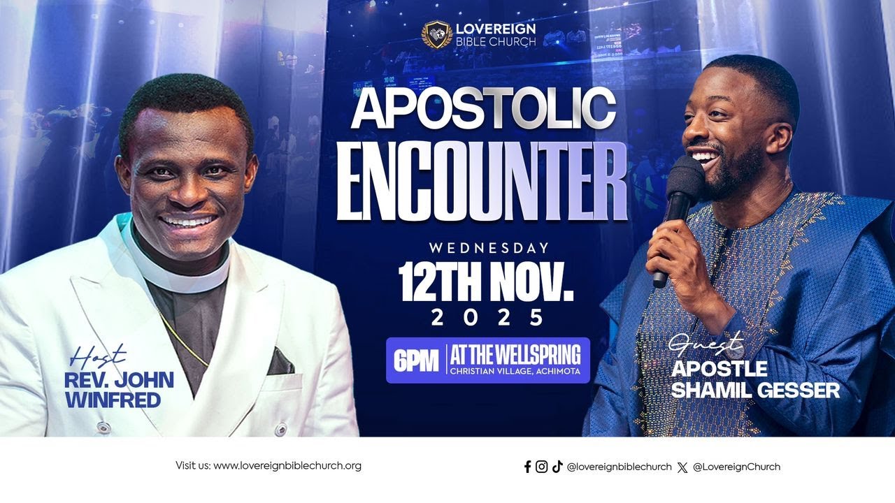 APOSTOLIC ENCOUNTER | 12TH NOVEMBER, 2025.
