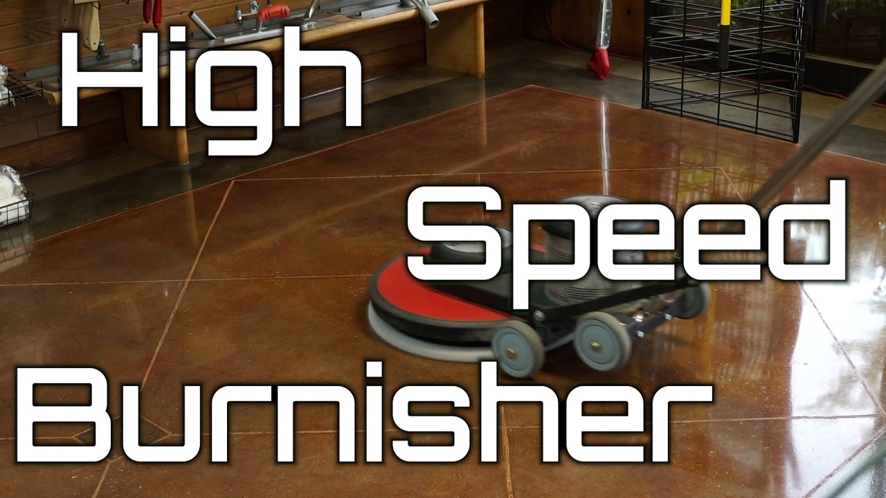 1500 RPM High Speed Burnisher - Machine Rental